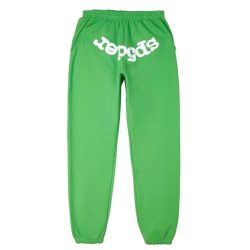 Men Women sp5der Sweatpant – Green