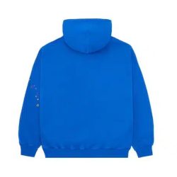 Navy Blue Sp5der Hoodie2