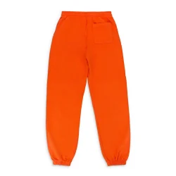 Rhinestone Web Suit sp5der Sweatpants Orange2
