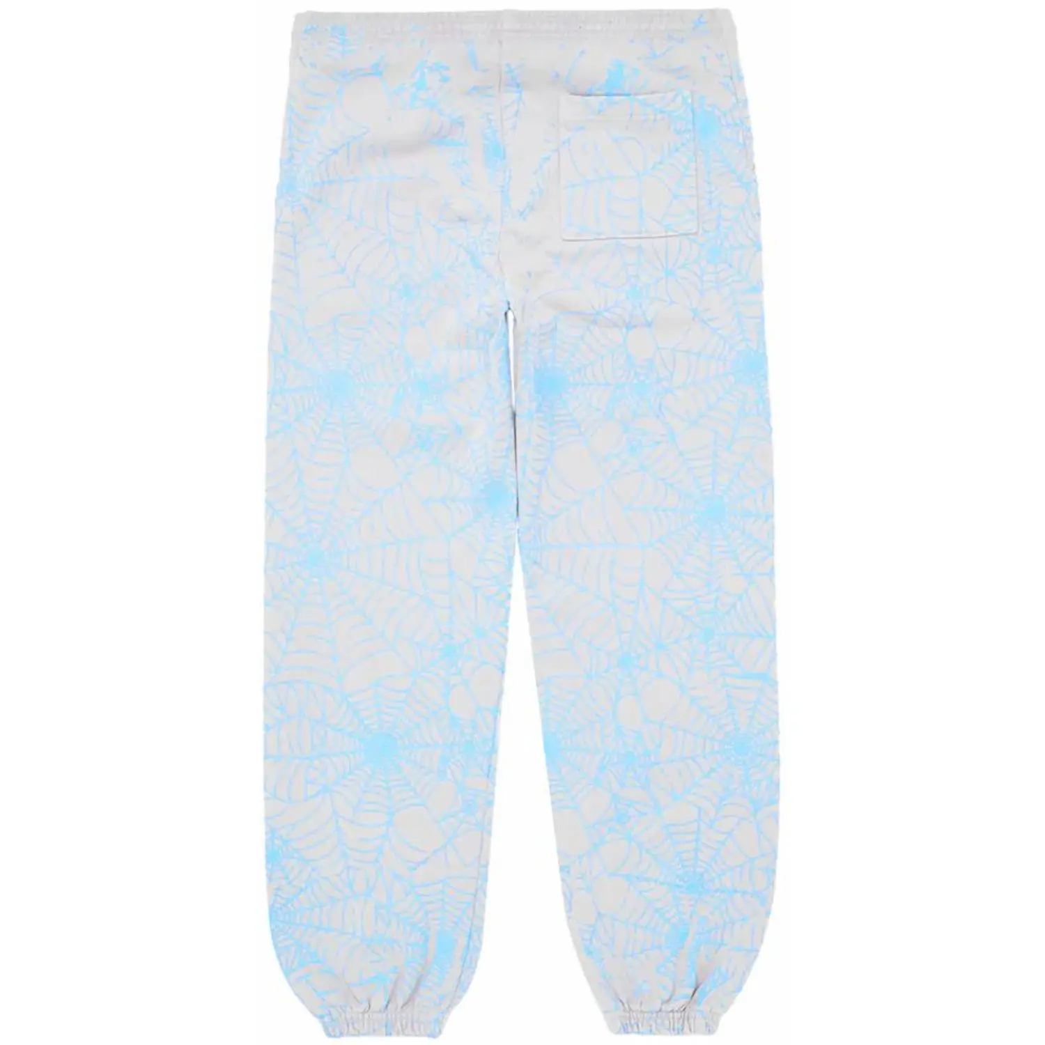 Sp5der AOP Web Sweatpants Heather Grey2