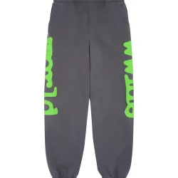 Sp5der Beluga Slate Grey Sweatpants