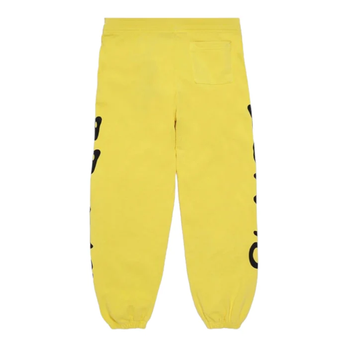 Sp5der Beluga Sweatpants Yellow2