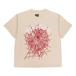 Sp5der Legacy Logo T Shirt Nude