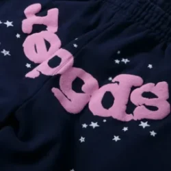 Sp5der OG Web Sweatpants Navy2