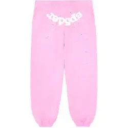 Sp5der OG Web Sweatpants Pink