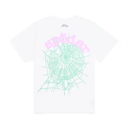 Sp5der OG Web Tee White