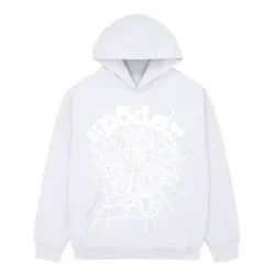 Sp5der OG Web Tracksuit Heather Grey2