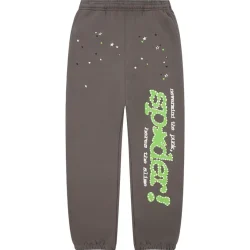 Sp5der Punk V2 Sweatpants Slate Grey