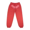 Sp5der Worldwide Red 555 Sweatpants