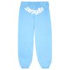 Web sp5der Sweatpants – Sky Blue